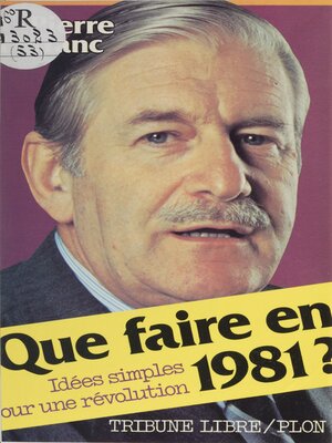 cover image of Que faire en 1981 ?